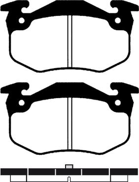 Raicam RA.0257.2 - Kit de plaquettes de frein, frein à disque cwaw.fr