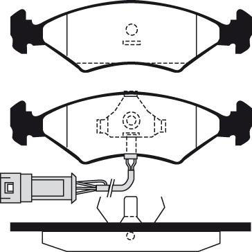 Raicam RA.0219.1 - Kit de plaquettes de frein, frein à disque cwaw.fr