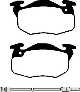 Raicam RA.0285.3 - Kit de plaquettes de frein, frein à disque cwaw.fr