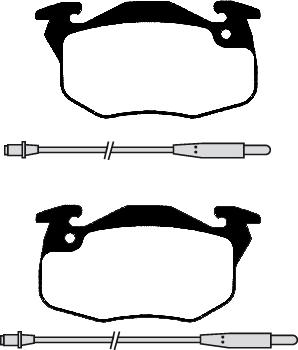 Raicam RA.0285.1 - Kit de plaquettes de frein, frein à disque cwaw.fr