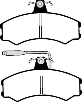 Raicam RA.0239.0 - Kit de plaquettes de frein, frein à disque cwaw.fr