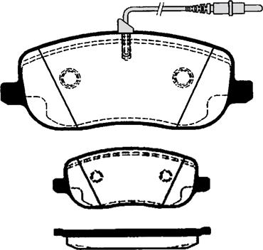 Raicam RA.0796.0 - Kit de plaquettes de frein, frein à disque cwaw.fr