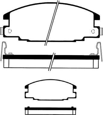 Raicam RA.0755.0 - Kit de plaquettes de frein, frein à disque cwaw.fr