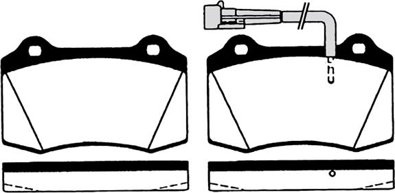 Raicam RA.0752.0 - Kit de plaquettes de frein, frein à disque cwaw.fr