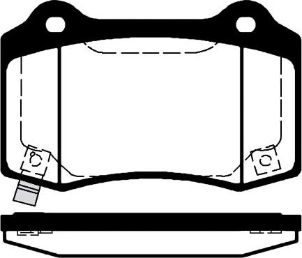 Raicam RA.0752.8 - Kit de plaquettes de frein, frein à disque cwaw.fr