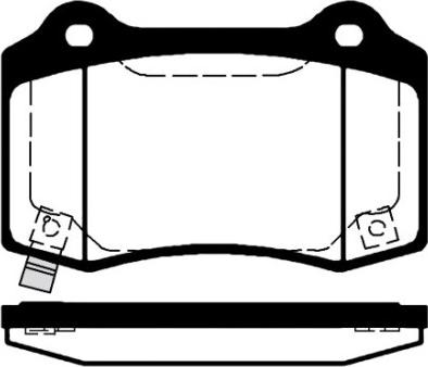 Valeo 670481 - Kit de plaquettes de frein, frein à disque cwaw.fr