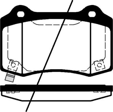 HELLA T1804 - Kit de plaquettes de frein, frein à disque cwaw.fr