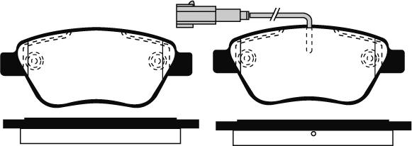 Raicam RA.0760.8 - Kit de plaquettes de frein, frein à disque cwaw.fr