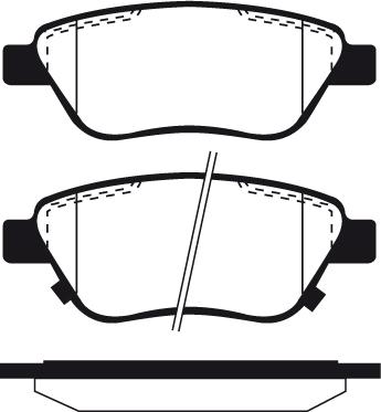 Raicam RA.0760.7 - Kit de plaquettes de frein, frein à disque cwaw.fr