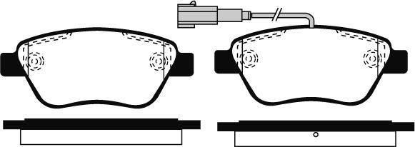 Raicam RA.0761.0 - Kit de plaquettes de frein, frein à disque cwaw.fr