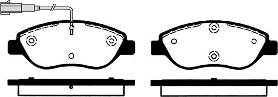 Raicam RA.0762.2 - Kit de plaquettes de frein, frein à disque cwaw.fr