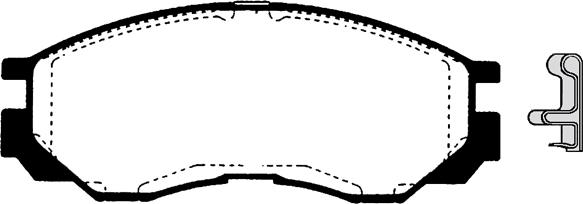 Raicam RA.0706.0 - Kit de plaquettes de frein, frein à disque cwaw.fr