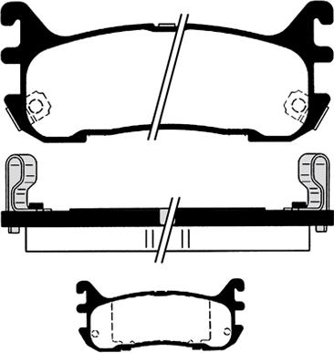 Raicam RA.0784.0 - Kit de plaquettes de frein, frein à disque cwaw.fr