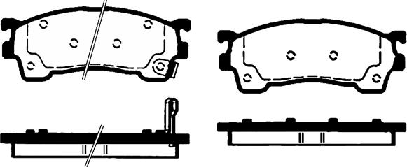 Raicam RA.0731.0 - Kit de plaquettes de frein, frein à disque cwaw.fr