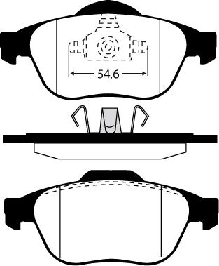 Raicam RA.0770.1 - Kit de plaquettes de frein, frein à disque cwaw.fr