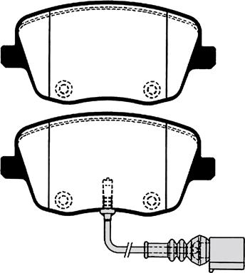 Raicam RA.0778.1 - Kit de plaquettes de frein, frein à disque cwaw.fr