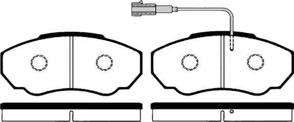 Raicam RA.0773.0 - Kit de plaquettes de frein, frein à disque cwaw.fr