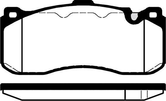 Raicam RA.1043.0 - Kit de plaquettes de frein, frein à disque cwaw.fr