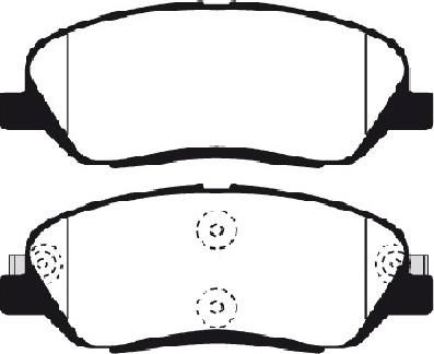 Raicam RA.1053.0 - Kit de plaquettes de frein, frein à disque cwaw.fr