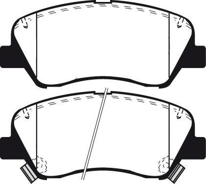 Raicam RA.1052.1 - Kit de plaquettes de frein, frein à disque cwaw.fr