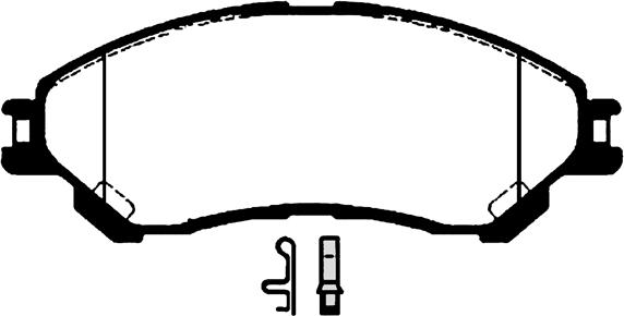 Raicam RA.1010.0 - Kit de plaquettes de frein, frein à disque cwaw.fr