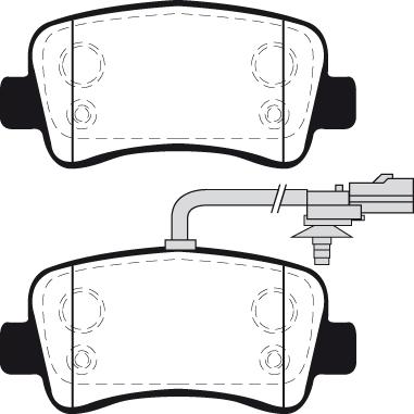 Raicam RA.1033.0 - Kit de plaquettes de frein, frein à disque cwaw.fr