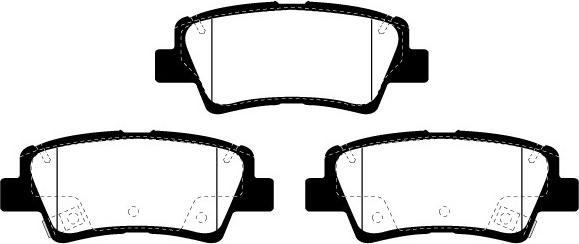 Raicam RA.1037.2 - Kit de plaquettes de frein, frein à disque cwaw.fr