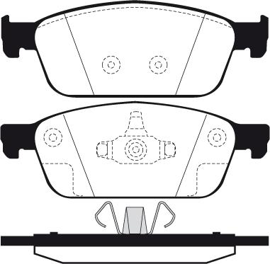 Raicam RA.1029.0 - Kit de plaquettes de frein, frein à disque cwaw.fr