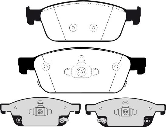 Raicam RA.1029.1 - Kit de plaquettes de frein, frein à disque cwaw.fr