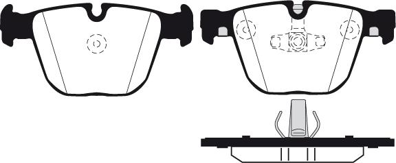 Raicam RA.1025.2 - Kit de plaquettes de frein, frein à disque cwaw.fr