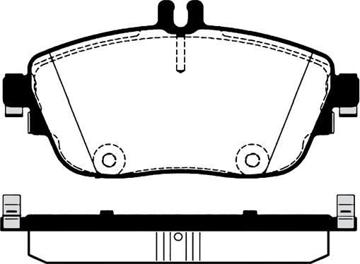 Raicam RA.1021.0 - Kit de plaquettes de frein, frein à disque cwaw.fr