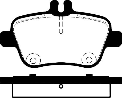 Raicam RA.1023.0 - Kit de plaquettes de frein, frein à disque cwaw.fr