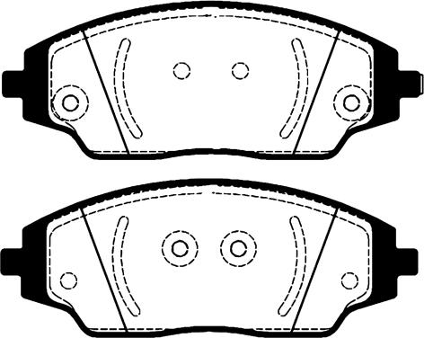 FTE 9002121 - Kit de plaquettes de frein, frein à disque cwaw.fr