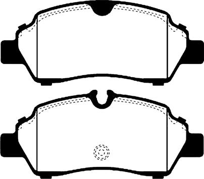 Raicam RA.1076.0 - Kit de plaquettes de frein, frein à disque cwaw.fr