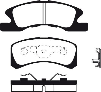 Raicam RA.1078.0 - Kit de plaquettes de frein, frein à disque cwaw.fr