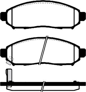 Raicam RA.1149.1 - Kit de plaquettes de frein, frein à disque cwaw.fr