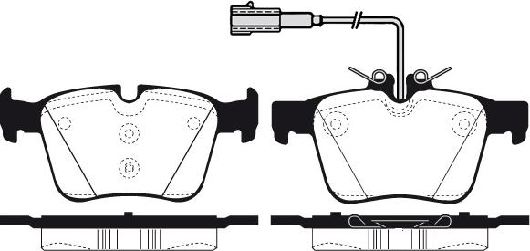 Raicam RA.1165.0 - Kit de plaquettes de frein, frein à disque cwaw.fr