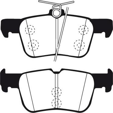 Raicam RA.1112.4 - Kit de plaquettes de frein, frein à disque cwaw.fr