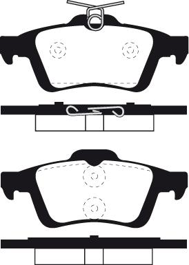 Raicam RA.1134.0 - Kit de plaquettes de frein, frein à disque cwaw.fr