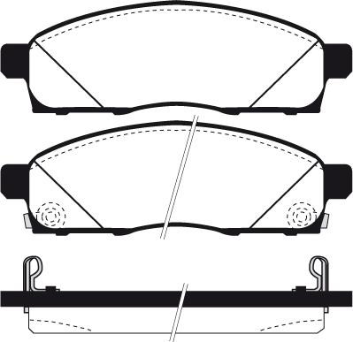 Raicam RA.1120.0 - Kit de plaquettes de frein, frein à disque cwaw.fr