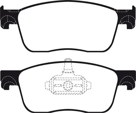 Raicam RA.1174.0 - Kit de plaquettes de frein, frein à disque cwaw.fr