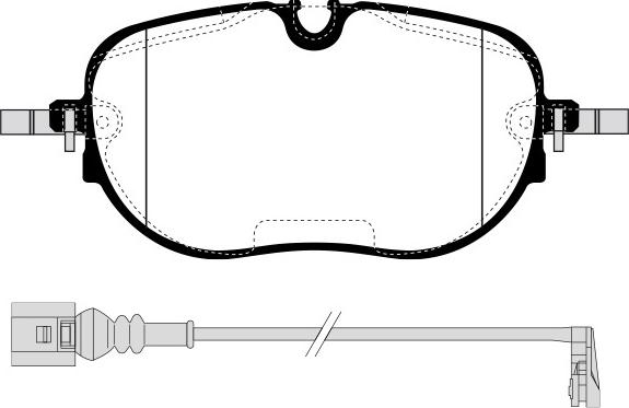 Raicam RA.1307.0 - Kit de plaquettes de frein, frein à disque cwaw.fr