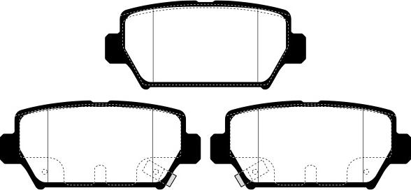 Raicam RA.1331.0 - Kit de plaquettes de frein, frein à disque cwaw.fr