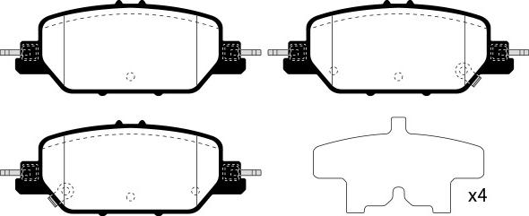 Raicam RA.1329.0 - Kit de plaquettes de frein, frein à disque cwaw.fr