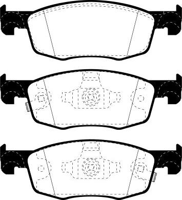 Raicam RA.1321.0 - Kit de plaquettes de frein, frein à disque cwaw.fr