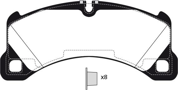 Raicam RA.1373.0 - Kit de plaquettes de frein, frein à disque cwaw.fr