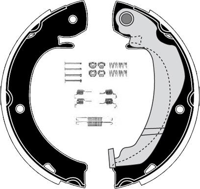 Raicam RA29831 - Jeu de mâchoires de frein cwaw.fr