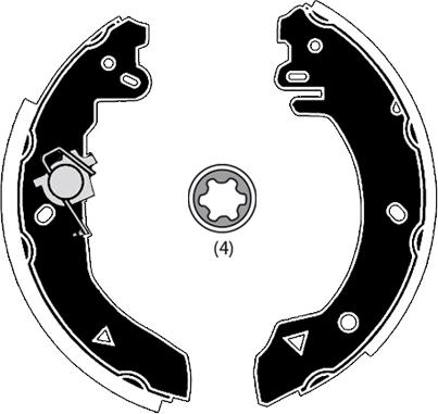 Raicam RA25770 - Jeu de mâchoires de frein cwaw.fr