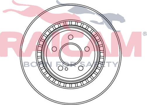 Raicam RD00489 - Disque de frein cwaw.fr