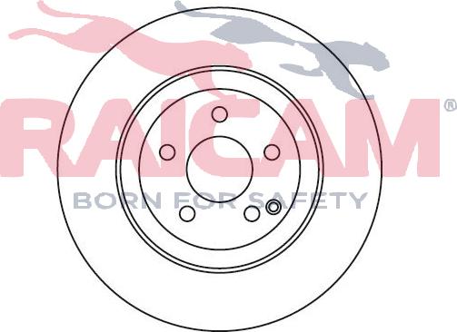 Raicam RD00475 - Disque de frein cwaw.fr